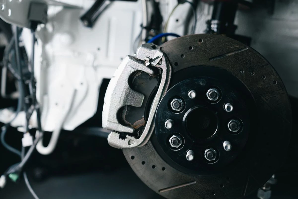 Brake disc and caliper