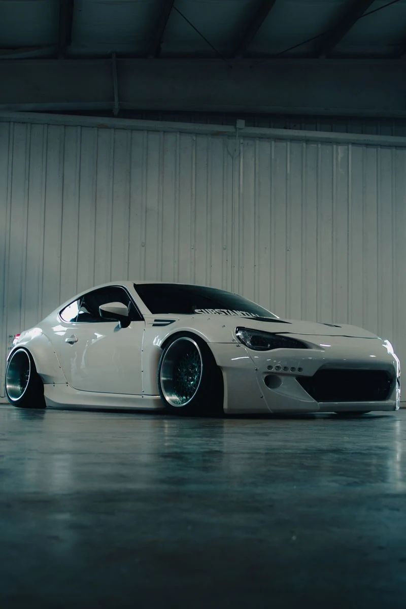Widebody Toyota GT86 stance build